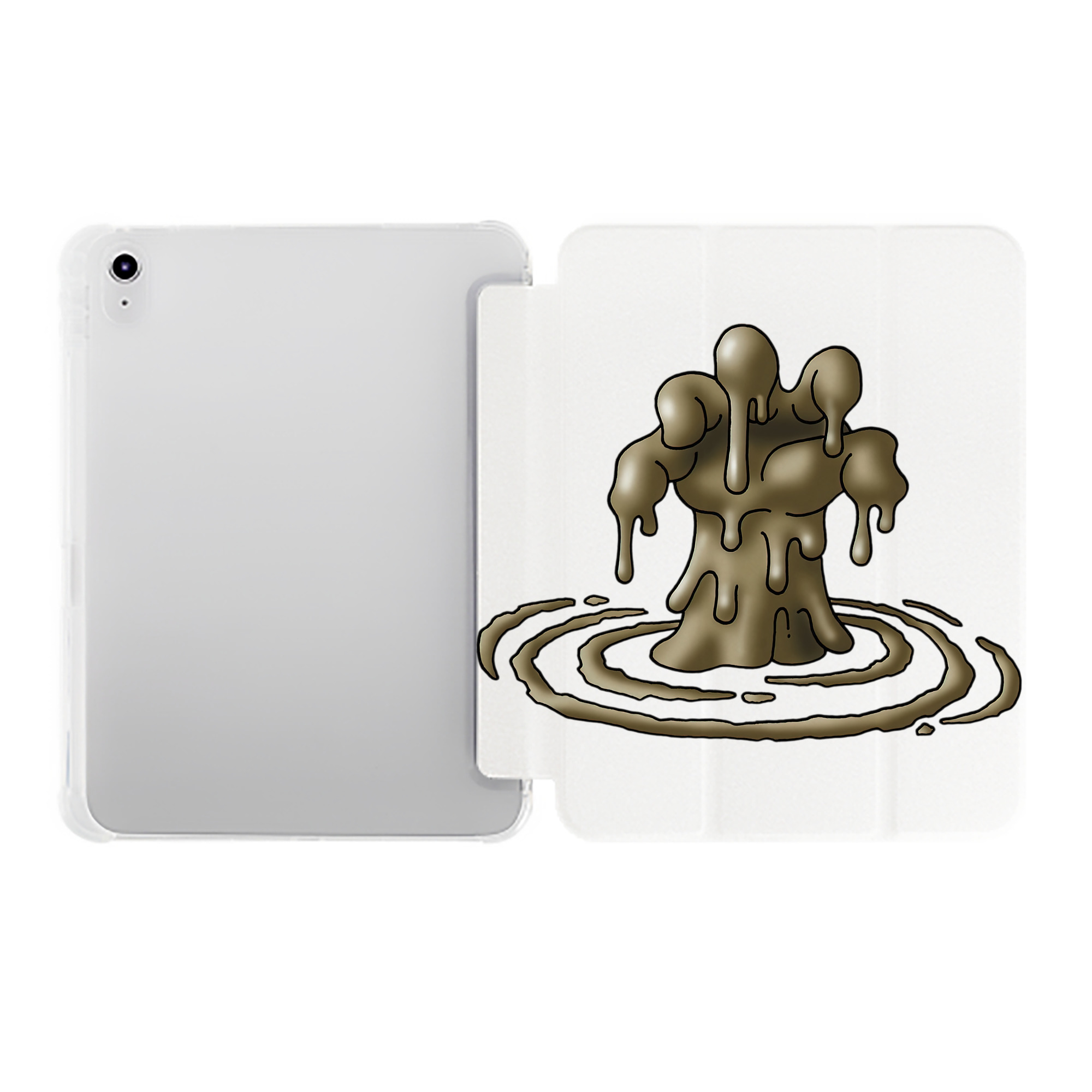 （画像用） ドラゴンクエスト Doragon Kuesuto Dragon Quest IPad ケース ペン収納付き 三つ折りスタンド PUレザー×シリコン 対応機種9.5/10.5/10.9インチ